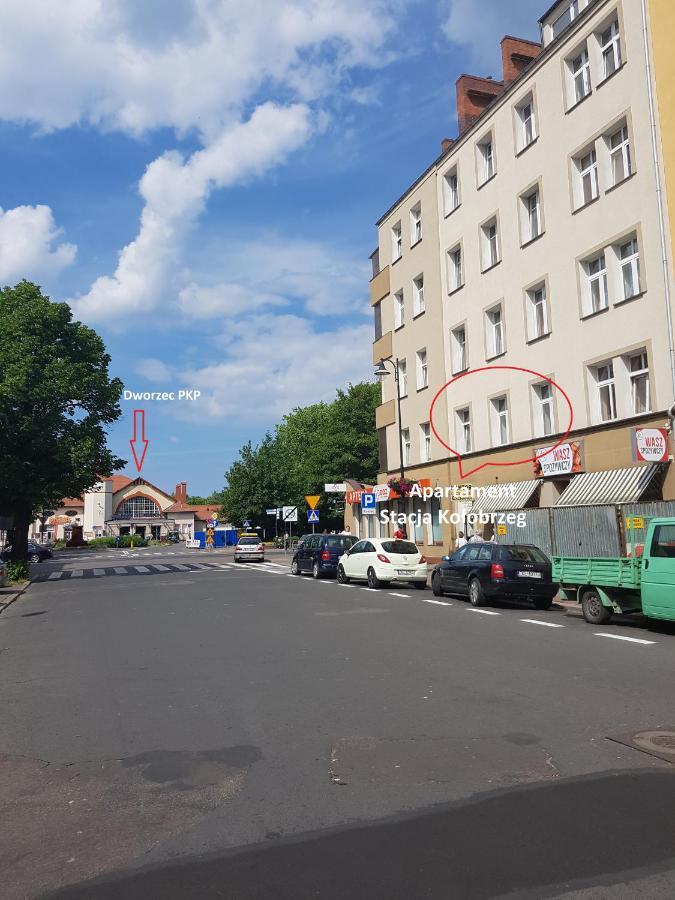 Apartament Dworcowa 100 M Do Pkp Kołobrzeg Exterior foto